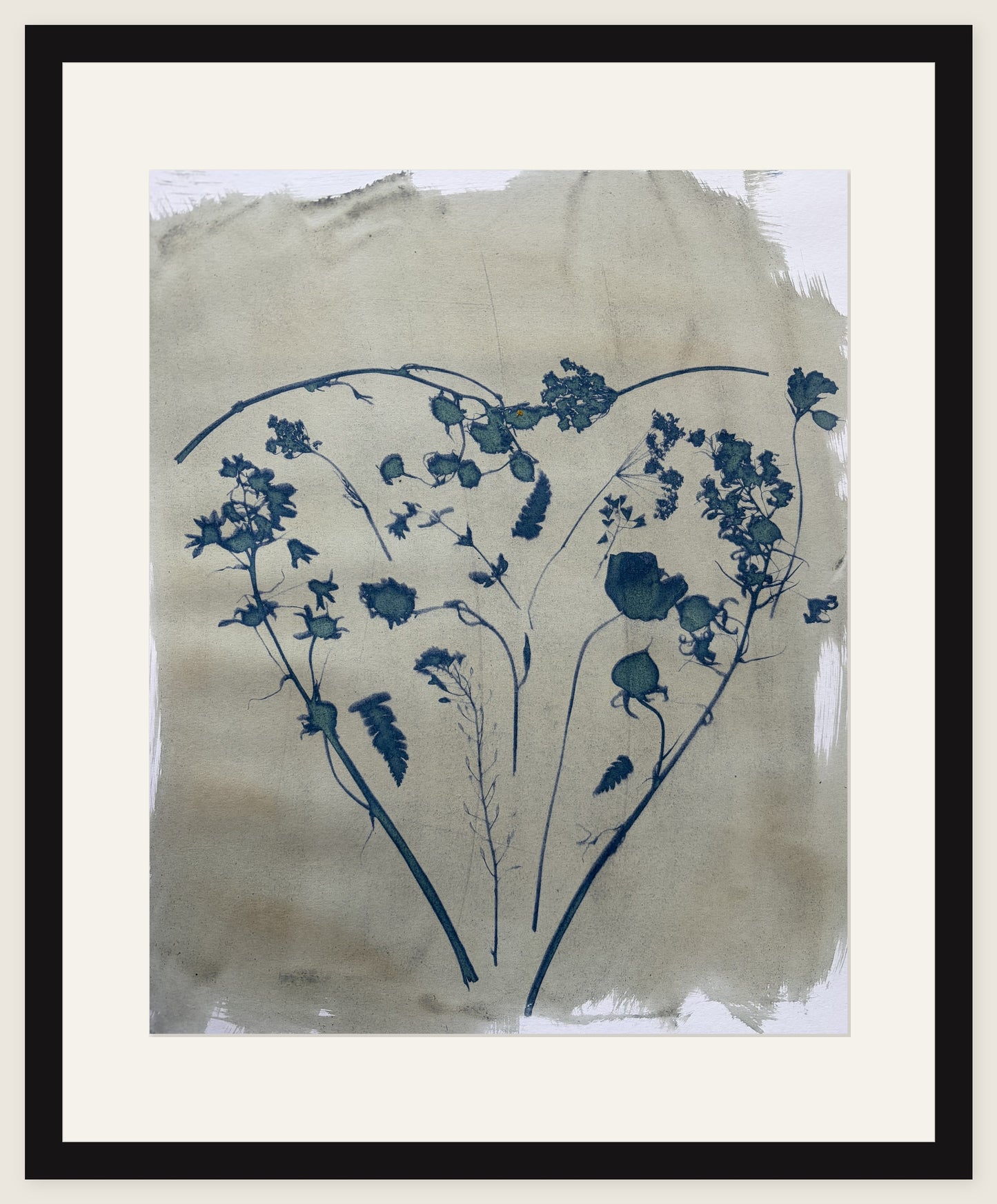 Botanical Fan, Warm Ground