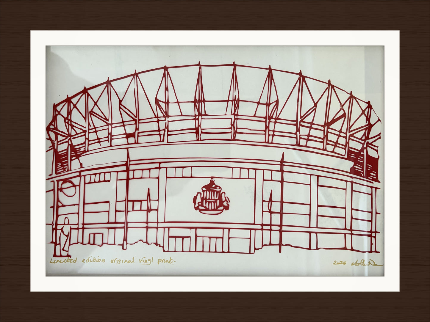Stadium of Light - Vinyl limited edition print